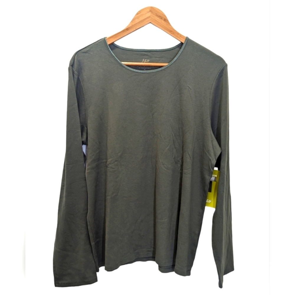 NWT J. Jill Green Long Sleeve Womens Size XL